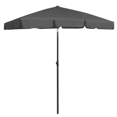 $68.75 • Buy Beach Umbrella Tilt Function Stylish Outdoor Garden Parasol Anti UV Canopy Shade