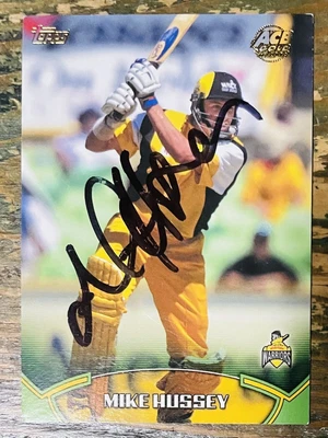 $4.25 • Buy Mike Hussey Signed 2002 Topps Gold ACB Western Warriors