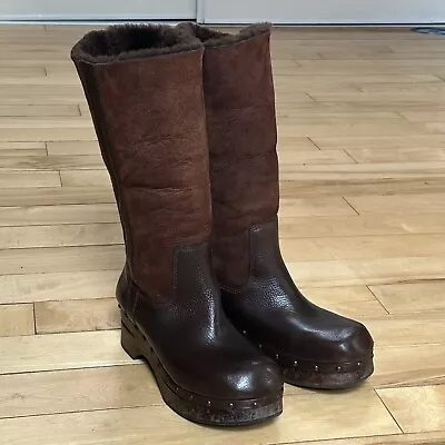 Vintage Frye Leather Boots - Brown Womens 8 • $147.18