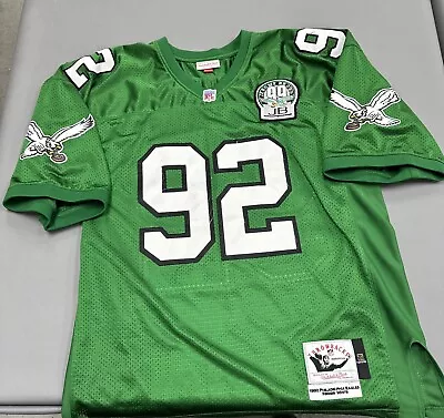 Mitchell & Ness Philadelphia Eagles Reggie White 1992 Authentic Jersey Mens XL52 • $86.67