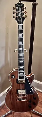 NEW Epiphone Les Paul Custom Koa Electric Guitar • $675