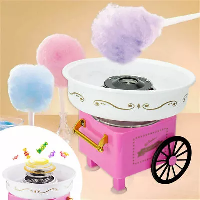 Cotton Candy Floss Machine Flavored Sweet Sugar Wool Home Party Candy Maker • £32.99