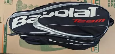 BABOLAT Multi Tennis Racquet Racket Carrying Bag Backpack Black White Red • $69.33