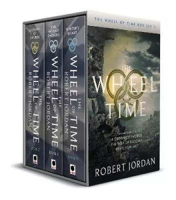 The Wheel Of Time Box Set 3: Books 7-9 (A Crown Of Swords The Path Of • $67.49