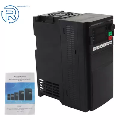 1 To 3 Phase Variable Frequency Drive Inverter VFD VSD CNC 7.5KW 10HP 220V • $167.88