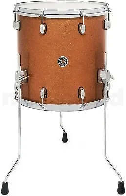 GRETSCH 14  CATALINA CLUB FLOOR TOM In BRONZE SPARKLE LACQUER For DRUM SET! R63 • $462.46