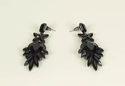 Stunning Mystique Black Chandelier Earrings - Whispering Intriguing Elegance • £7.99