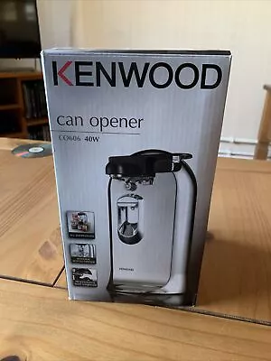 Kenwood 3 In 1 CO606 Electric Tin/can Opener And Knife Sharpener Chrome New • £2.20