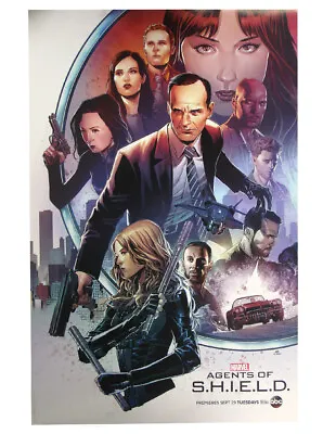 Marvel's Agents Of Shield 2015 SDCC Comic Con Exclusive Poster ABC Season 3 • $24.95