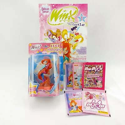 Winx Club Magic Light Cosmix Bloom Figure Issue 1 Comic Book & Panini Stickers • $36