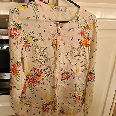 Zara Shirt Blouse. XL. 14. New Without Tags • $35