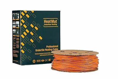 3mm HeatMat Universal Underfloor Heating Cable Under Tile Carpet Laminate • £153.60