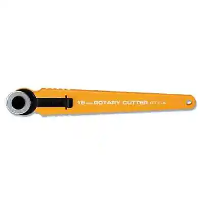 OLFA 18mm Rotary Hobby Cutter RTY-4 Sewing Craft Cuts Fabric Paper - RTY4 • £8.39
