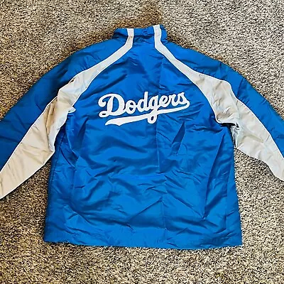 Los Angeles Dodgers Zip Up Jacket Genuine Merchandise Mens Size M • $40