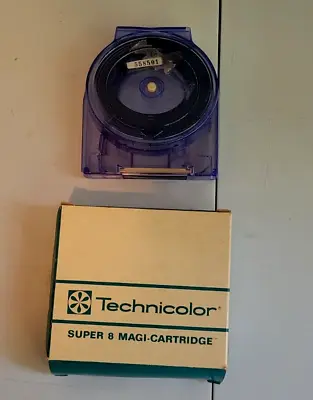 Technicolor Super 8 Film Cartridge Vintage • £9.63