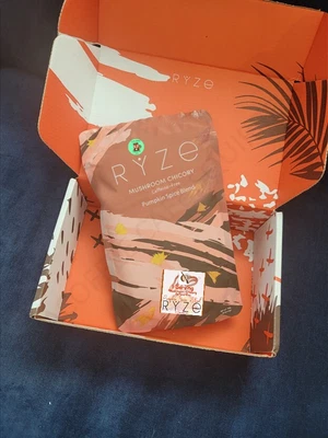 $13.50 • Buy  RYZE CHICORY PUMPKIN SPICE BLEND Mushroom Coffee Caffeine-Free. 🍄1 Serving