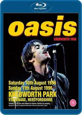 Oasis: Knebworth 1996 Blu-ray (2021) • £19.95