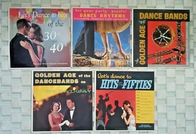 Vintage Mid Century Somerset Big Band Vinyl LP's From Miller International Co.  • $19.99