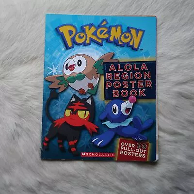 $34.44 • Buy POKEMON Alola Region POKEMON Poster Book A4 Size Pokemon Tv Show Book