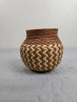 Vintage Hand Woven Basket  • $28.50
