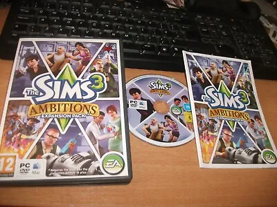 £3.99 • Buy The Sims 3 Ambitions - Pc Dvd-rom Mac Game Free Postage