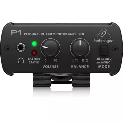 Behringer Powerplay P1 Personal In-Ear Monitor Amplifier - SKU#1762863 • $57.07