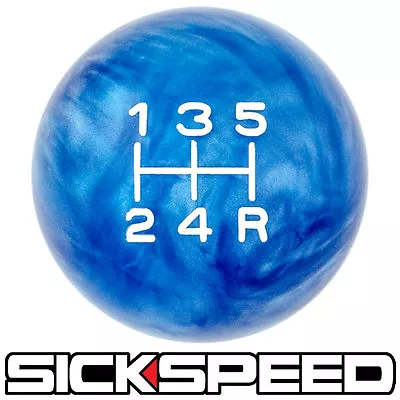 Blue Pearl Shift Knob 5 Speed Manual Short Throw Shifter Selector 12x1.25 K03 • $33.90