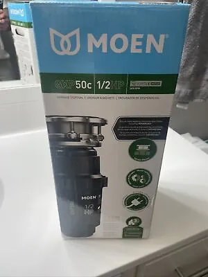 Moen GXP50C 1/2 HP Continuous Garbage Disposal 2 For Sale  Price For 1 • $52
