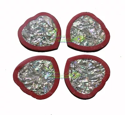 Marble Coaster Set Abalone Shell Random Inlay Marquetry Art Decor Special Gift • $136.80