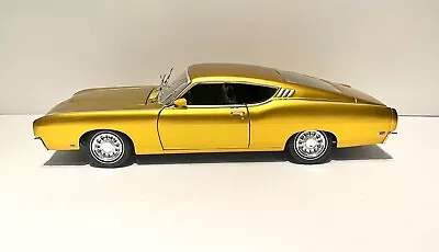 Maisto 1969 Ford Torino Talladega Gold 1/18 Scale Diecast Model Car READ DESC. • $39.95