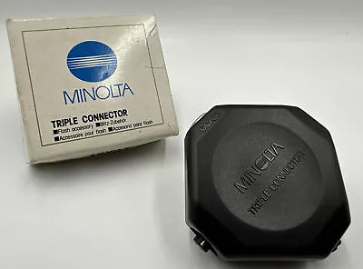 Minolta Multi TTL For 360PX - Triple Connector • $42.95