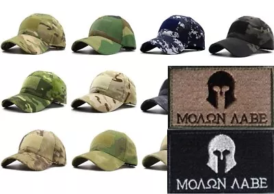 Molon Labe Spartan Tactical Operator Hat With Morale Patch Hook And Loop • $16.15