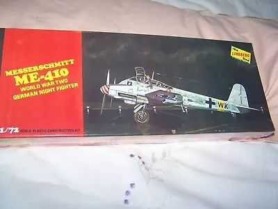 Lindberg Line 1:72 Scale Model Kit Messerschmitt ME-410 WW2 German Plane Sealed • £19.99