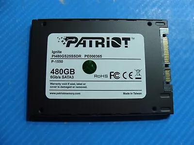 MacBook Pro A1297 Patriot Ignite 480GB 2.5  Sata Solid State Drive PI480GS25SSDR • $39.99