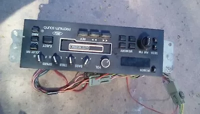Radio Cassette Stereo 1980-86 Ford Truck Mustang Lincoln Working   • $400