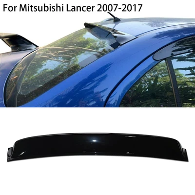 $100.16 • Buy Fit MITSUBISHI LANCER/EVO SEDAN 2007-2017 CJ REAR SCREEN ROOF VISOR SPOILER KIT