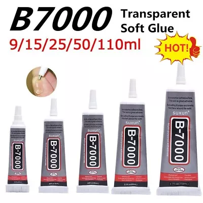 B7000 Multi Purpose Glue Adhesive For Mobile Phone Lens Glass Repair 110ml Fast • $2.24