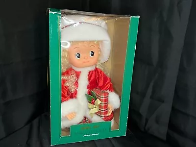 Vintage MOTION-ette Christmas Musical Animated SMALL FRY 1994 In Box • $20