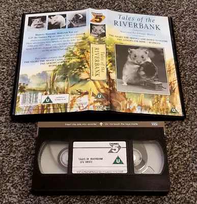 Tales Of The Riverbank The Night The Moon Came Pal Vhs Video Kids Children • £6.50