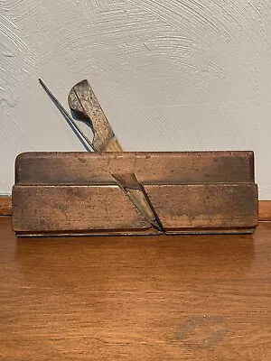 Antique A Mathieson & Son Glasgow Wood Plane Woodworking Carpentry Primitive • $28.49