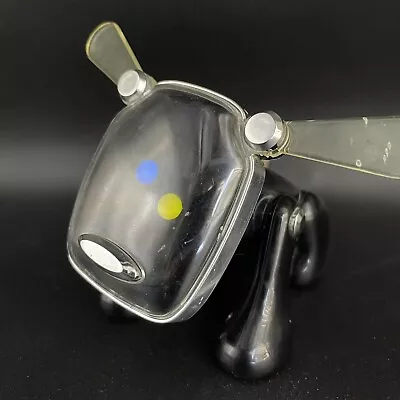 Sega Hasbro 2008 Black Idog Electronic Light Up Interactive Robot Dog Speaker • $41.80