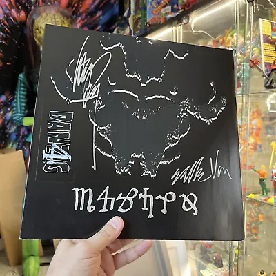 Danzig IV 4 Misfits Samhain Signed Eerie & Glenn Record Vinyl LP Free S&H • $533.33