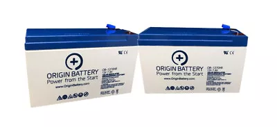 Mongoose Mini-E Battery Kit - 2 Pack 12V 7AH High-Rate Discharge Series • $44.95