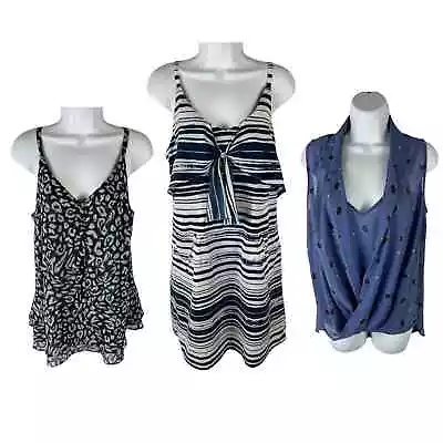 Cabi Lot Of 3 Size Small (2 Tops 1 Dress) • $39.95