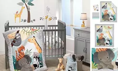  Mighty Jungle 3Piece Crib Bedding Set Multicolor (283003V)  • $77.45