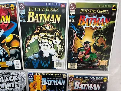 Detective Comics Batman #660666-68 670675. Madness| Black White Lot Of 8 DC • $30