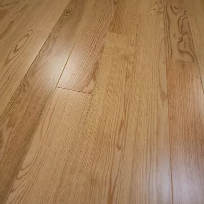 Red Oak Wood Flooring Prefinished Engineered (4mm) 5  X 5/8  (SAMPLE) • $4.99