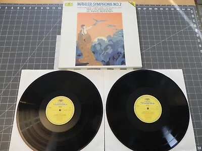 Bernstein : Mahler Symphonie No.2 2lp Box 1988 Dgg Digital Germany Nm • $315