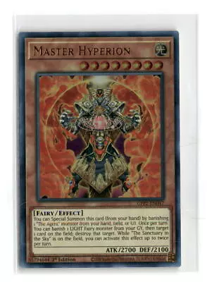 Master Hyperion - GFP2-EN047 1st Edition Ultra Rare - YuGiOh-LP • $1.50