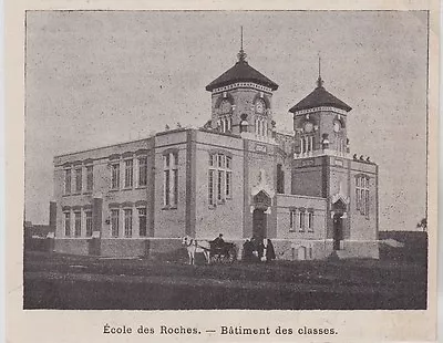 1904 -- Verneuil School Des Roches Class Building 3h884 • $5.85